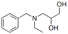 3-(N-benzyl-N-ethylamino)propane-1,2-diol  Struktur