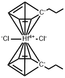1,1'-二丙基茂二氯化铪 结构式