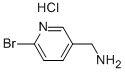 C-(6-BROMO-PYRIDIN-3-YL)-METHYLAMINE HYDROCHLORIDE Struktur