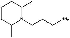 3-(2,6-二甲基哌啶)-1-丙胺 结构式