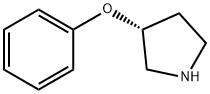 (R)-3-苯氧基吡咯烷, 857279-33-5, 结构式