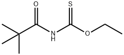 Carbamothioic  acid,  (2,2-dimethyl-1-oxopropyl)-,  O-ethyl  ester  (9CI) Struktur