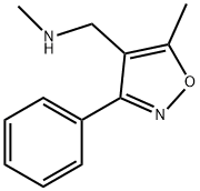 N-METHYL-N-[(5-METHYL-3-PHENYLISOXAZOL-4-YL)METHYL]AMINE Structure
