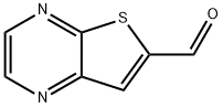 噻吩并[2,3-B]吡嗪-6-甲醛 结构式