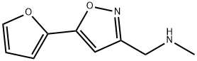 N-[[5-(2-FURYL)ISOXAZOL-3-YL]METHYL]-N-METHYLAMINE Struktur