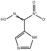 1H-Imidazole-4-carboxaldehyde,  -alpha--nitro-,  oxime  (9CI) Struktur