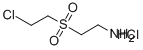 2-(Chloroethylsulfonyl)ethanol dihydrochloride Structure