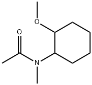Acetamide,  N-(2-methoxycyclohexyl)-N-methyl- Struktur
