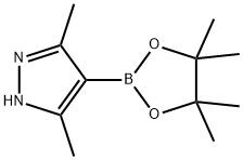 3,5-二甲基吡唑-4-硼酸频那醇酯,857530-80-4,结构式