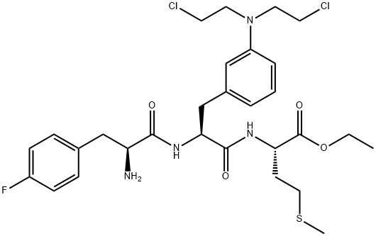 氨莫司汀, 85754-59-2, 结构式