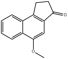 1,2-Dihydro-5-Methoxy-3-benz[e]inden-3-one Structure