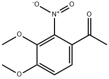 1-(3,4-二甲氧基-2-硝基苯基)乙酮,857565-71-0,结构式