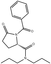 (S)-1-benzoyl-5-oxo-N,N-dipropylpyrrolidine-2-carboxamide|