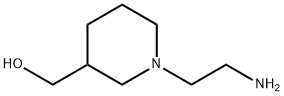 1-(2-氨基乙基)-3-哌啶甲醇,857637-03-7,结构式