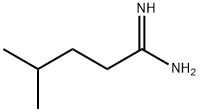 4-メチルペンタンイミドアミド HYDROCHLORIDE 化学構造式