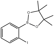 2-(2-碘苯基)-4,4,5,5-四甲基-1,3,2-二氧杂戊硼烷 结构式
