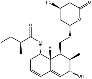 6-hydroxyisocompactin, 85798-96-5, 结构式