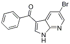 Methanone, (5-broMo-1H-pyrrolo[2,3-b]pyridin-3-yl)phenyl- Struktur