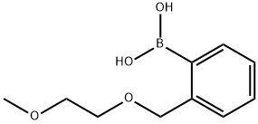 2-((2-甲氧基乙氧基)甲基)苯基硼酸 结构式