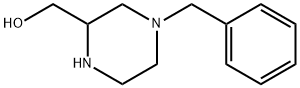 1-苯基-3-羟甲基哌嗪, 85817-34-1, 结构式