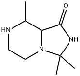 Imidazo[1,5-a]pyrazin-1(5H)-one, hexahydro-3,3,8-trimethyl- (9CI),85817-81-8,结构式
