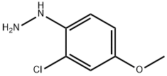 HYDRAZINE, (2-CHLORO-4-METHOXYPHENYL)- 化学構造式