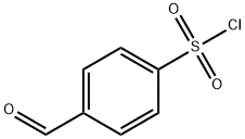 4-FORMYLBENZENESULFONYL CHLORIDE Struktur