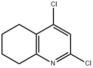 2,4-Dichloro-5,6,7,8-tetrahydroquinoline Struktur