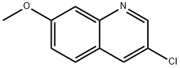 3-氯-7-甲氧基喹啉, 858279-19-3, 结构式