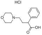 4-吗啉-4-基-2-苯丁酸盐酸盐, 858454-17-8, 结构式