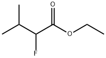 Butanoic acid, 2-fluoro-3-Methyl-, ethyl ester Structure