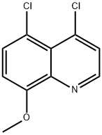 4,5-Dichloro-8-methoxyquinoline, 858470-85-6, 结构式