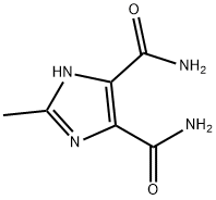 1H-Imidazole-4,5-dicarboxamide,  2-methyl- Struktur