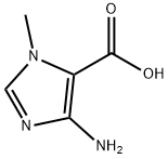4-AMino-1-Methyl-1H-IMidazole-5-carboxylic Acid Struktur