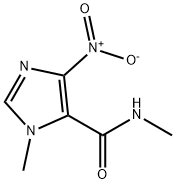 N,1-DIMETHYL-4-NITRO-1H-IMIDAZOLE-5-CARBOXAMIDE Structure