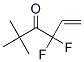 5-Hexen-3-one,  4,4-difluoro-2,2-dimethyl- Structure