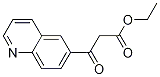 Ethyl 3-Oxo-3-(6-quinolyl)propanoate Struktur