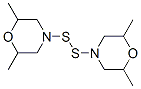 4,4'-ジチオビス(2,6-ジメチルモルホリン) 化学構造式