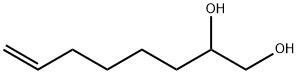 7-オクテン-1,2-ジオール 化学構造式