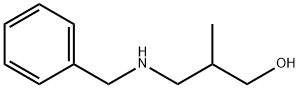 3-(ベンジルアミノ)-2-メチル-1-プロパノール 化学構造式