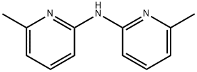 ビス(6-メチル-2-ピリジル)アミン 化学構造式