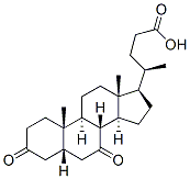 3,7-DIKETO-5BETA-CHOLAN-24-OIC ACID