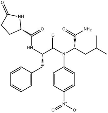 PYR-PHE-LEU-PNA,85901-57-1,结构式