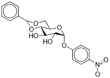 p-Nitrophenyl 4,6-Benzylidene-α-D-glucopyranoside Structure