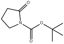 1-(TERT-BUTOXYCARBONYL)-2-PYRROLIDINONE Struktur