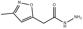 5-Isoxazoleacetic  acid,  3-methyl-,  hydrazide Struktur