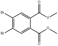 4,5-ジブロモフタル酸ジメチル 化学構造式