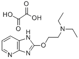 5,N-Diethyl-2-(1H-imidazo(4,5-b)pyridin-2-yloxy)ethanamine ethanedioat e (1:1) Structure