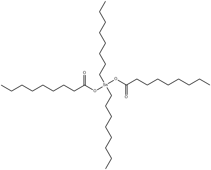 bis(nonanoyloxy)dioctylstannane Structure