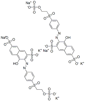 C.I.活性橙15, 85940-65-4, 结构式